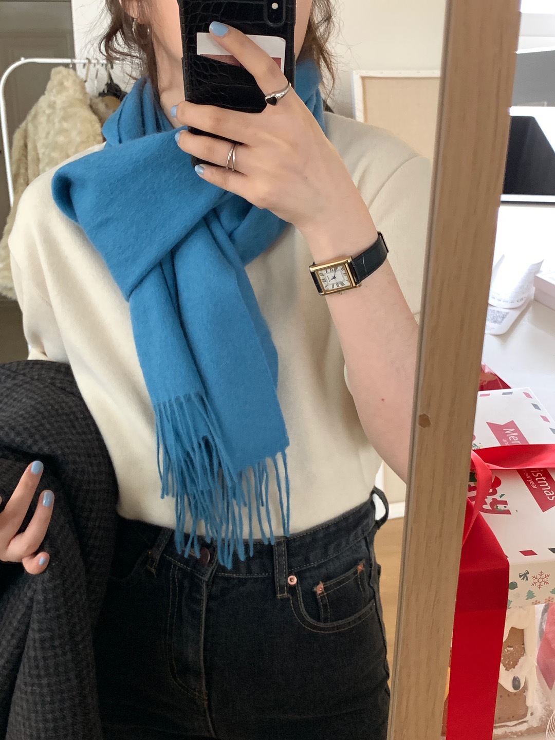 韩国正品lerobe1071601皇家围巾