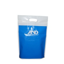 供应平口冲孔PE手提袋 服装塑料袋 可做PO塑料袋 服装袋批发
