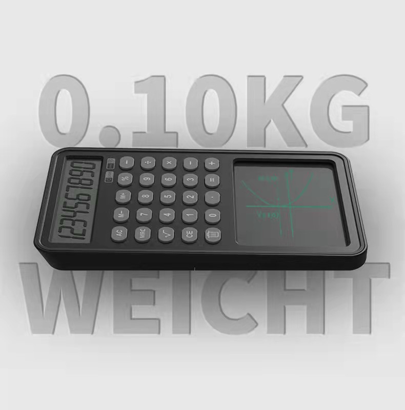 Calculator Handwriting Board LCD Display Writing Multifunctional Computer Office Graffiti Electronic Writing Drawing Board