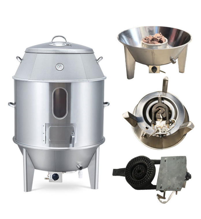 烤鸭炉木炭双层加厚保温燃气烧鸭炉烤鸡炉商用烤羊腿炉子电热烤鸭