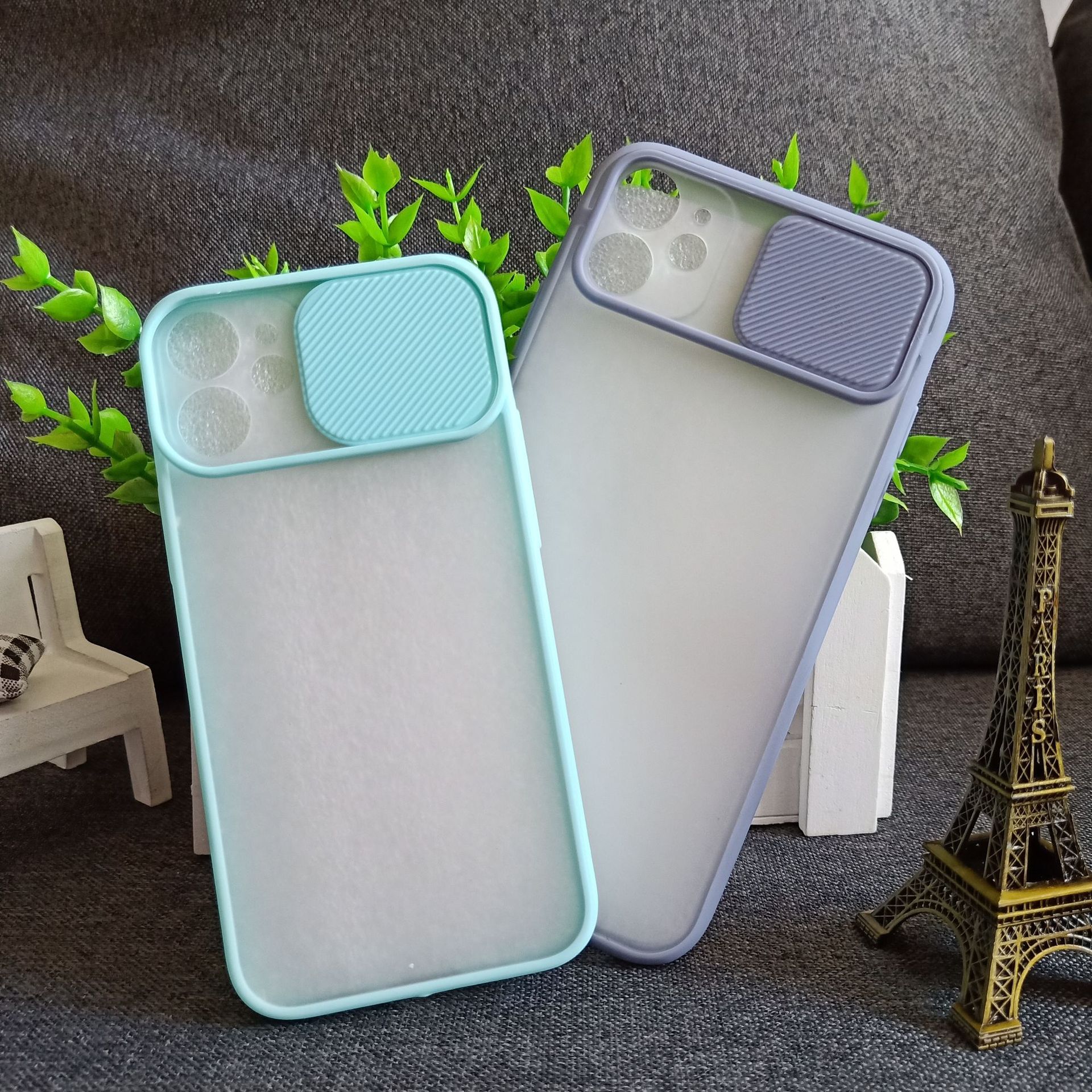 适用sam三星s20 fe 推拉窗手机壳 磨砂肤感二合一全包精孔护镜套