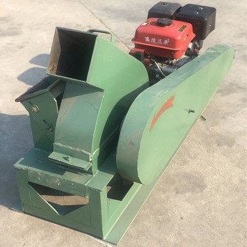 木材木片机 圆木杂木竹子削片机输送带进料木头打片机 药材切片机