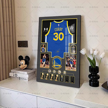 【NBA球星球衣画】科比詹姆斯库里纪念周边篮球球迷生日礼物男生