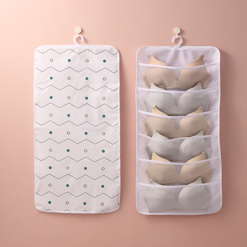 Underwear Storage Bag Wall Hanging Decoration Underwear Bra Socks Room Storage Bag Hanging Wardrobe Gadget