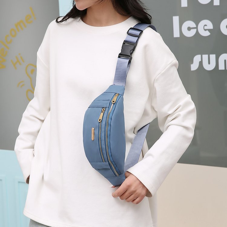 Women's Bag Summer 2023 New Fashion Multi-Layer Messenger Bag Running Costume Mobile Phone Waist Bag Large Capacity Sports Small Bag