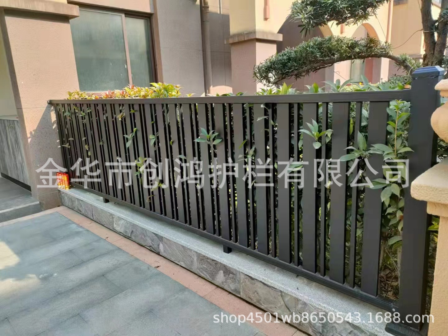 铝艺栅栏 铝合金室外别墅庭院 小区家用院墙围栏 学校铝艺护栏