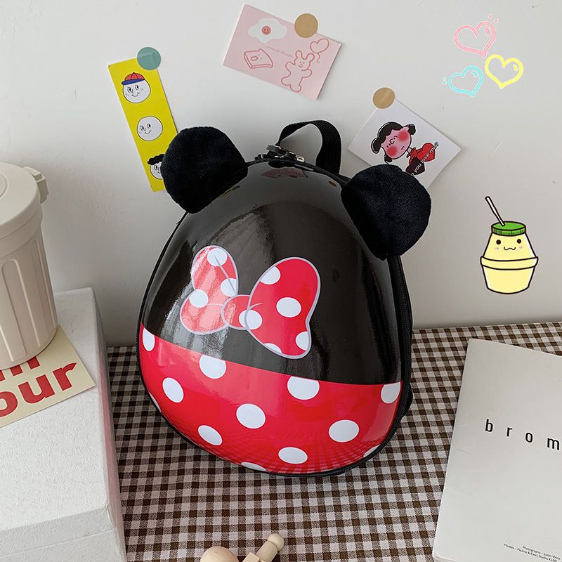 2023 New Mickey Mouse Ni Primary School Kindergarten Anti-Lost Children Boys and Girls Backpack Small Bookbag Boys and Girls