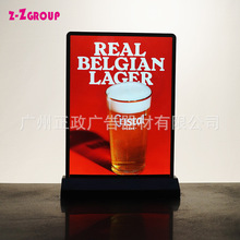 A4/A5 restaurant poster charging led light box double-sided