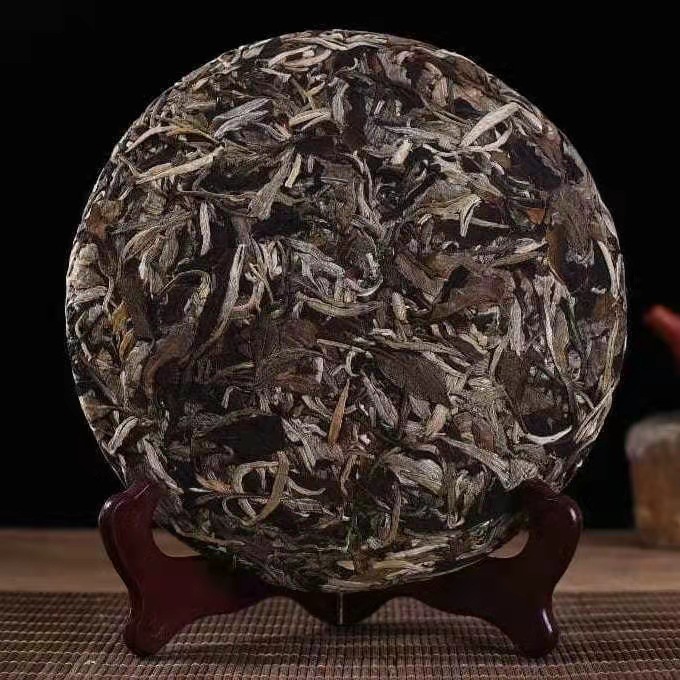 批发白茶月光白月光美人茶357克饼茶云南白茶饼荒野清甜香