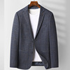 Engood Cloth bird suit 2021 Spring and autumn season new pattern men's wear Youth man Korean Edition Self cultivation lattice man 's suit Engood Cloth bird suit 2021 Spring and autumn season new pattern men's wear Youth man Korean Edition Self cultivation lattice man 's suit