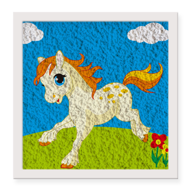 纸浆画diy手工制作材料包儿童纸浆泥画十二生肖底板彩泥画立体画