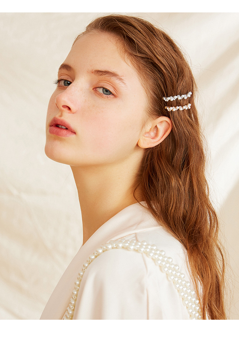 青春有你2林小宅同款发饰少女边夹一字夹子网红发夹女韩国ins发卡