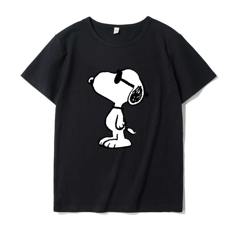 经典动漫史努比t恤男snoopy联名短袖卡通印花衣服学生体恤班服潮