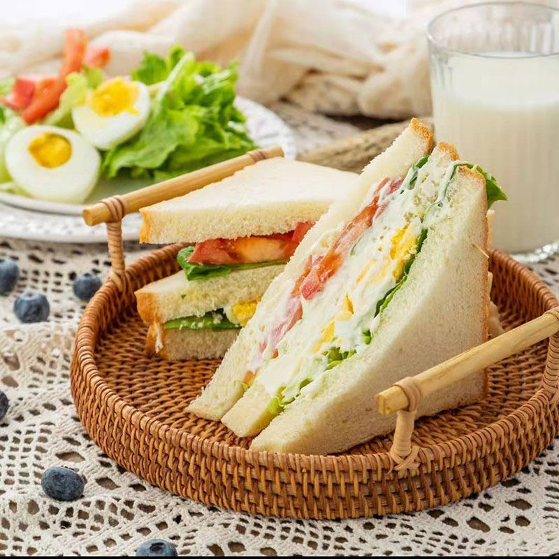 切片吐司整箱面包片三明治早餐蛋糕营养代餐早餐零食无夹心