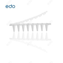 EDO1352001 八联排管 0.2ml 8连管 荧光定量pcr八联管（平盖）