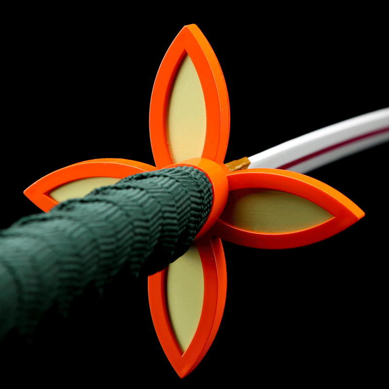 鬼灭之刃cos蝴蝶忍香奈惠武器蝴蝶忍姐姐木质圆鞘款