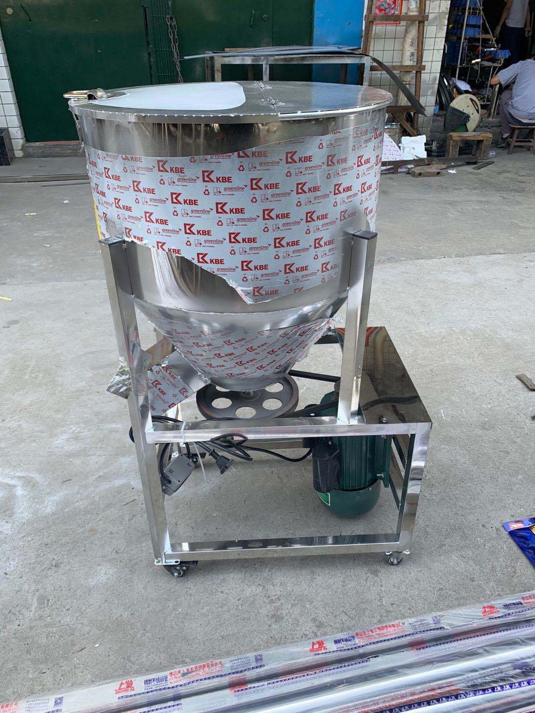 加厚饲料搅拌机养殖场设备50500公斤拌料机小型家用塑料颗粒机