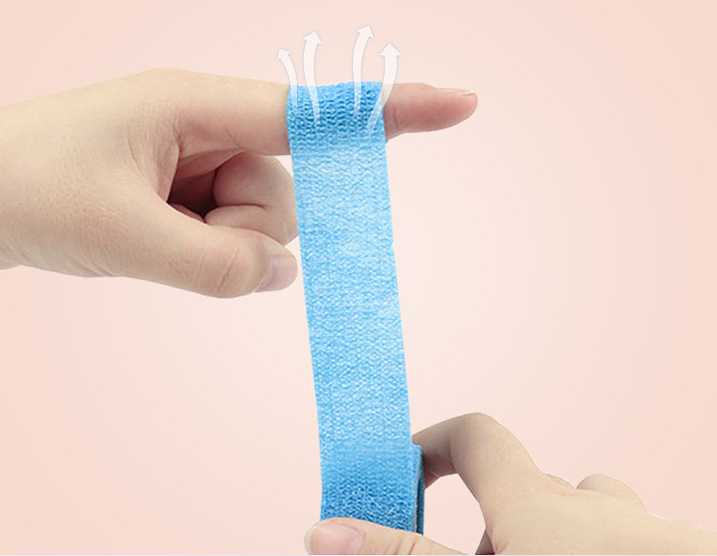 学生写字防磨防茧弹力护指绷带可爱手账胶带户外运动防护包扎胶布