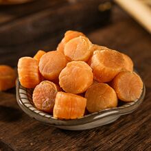 日本北海道野生大元贝礼盒干贝瑶柱海味干货扇贝柱500g80头_阿里巴巴