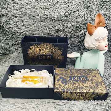 迪圣诞情人限量礼盒蓝金香水口红礼品盒手袋礼品袋-阿里巴巴