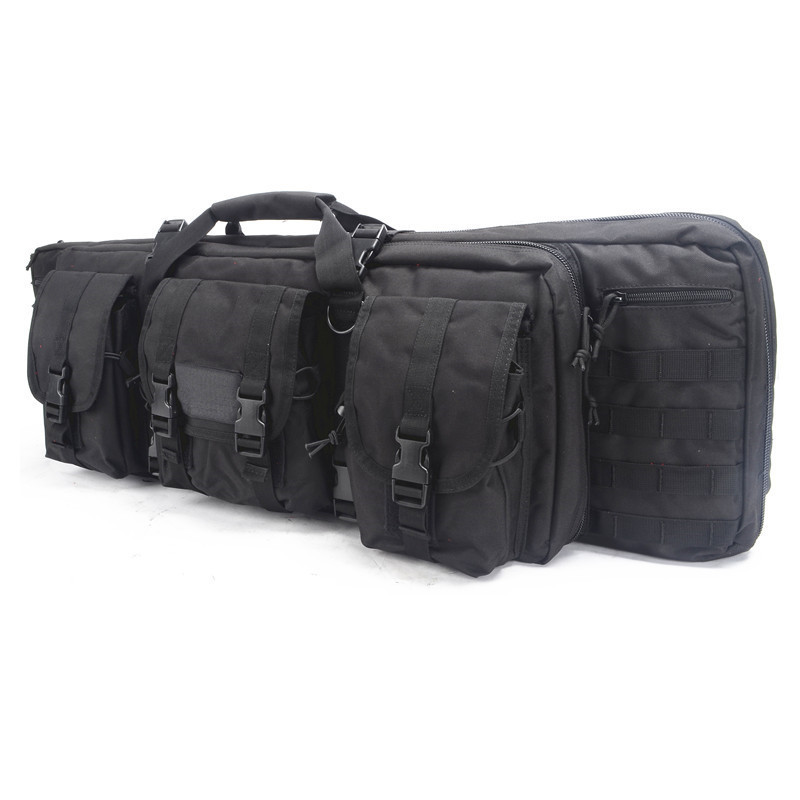 户外战术短剑 维克托枪包加密多功能双肩手提两用包钓鱼包收纳袋