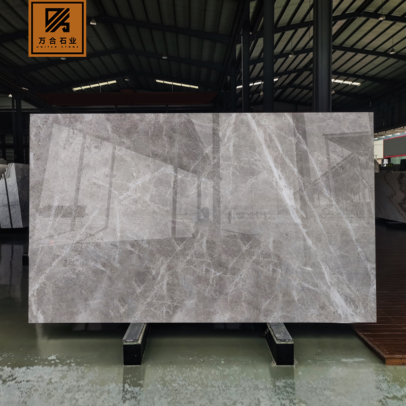 天然灰色大理石古堡灰石材批发定制加工高端别墅地面墙身背景墙