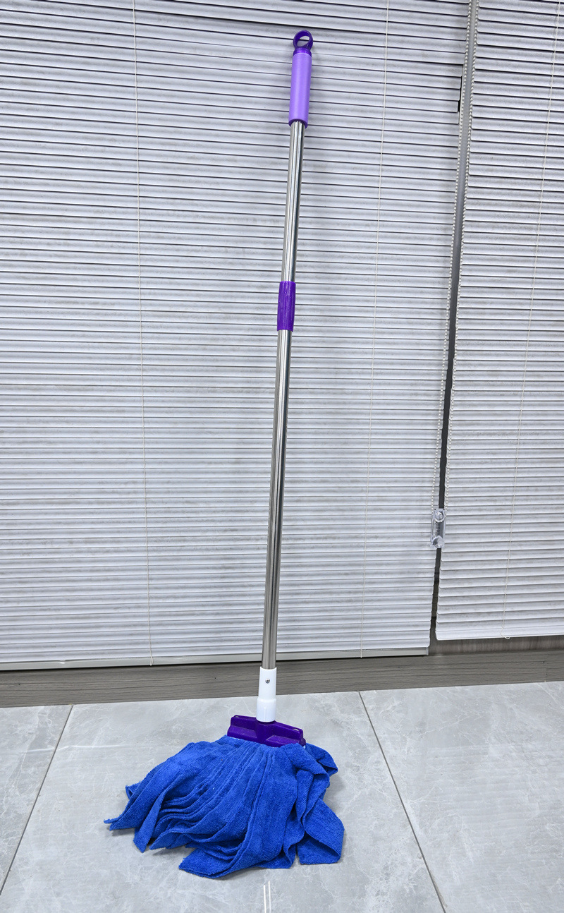 老式毛巾布棉纱拖把家用拖布墩布拧水无纺布家政吸水地拖把头批发