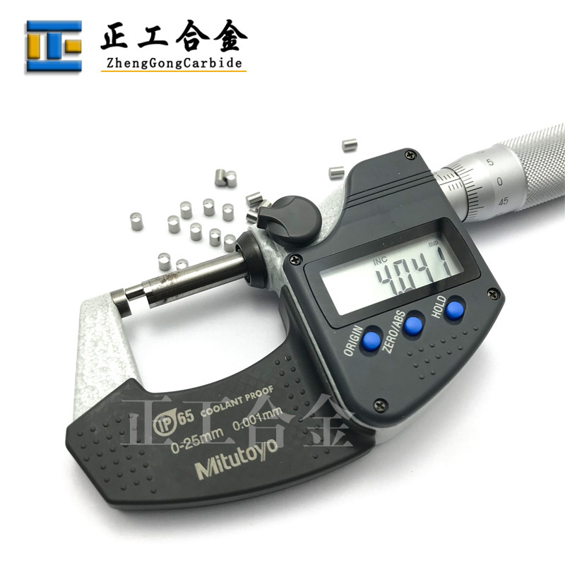 YL10.2硬质合金圆棒直径3.0x4mm精磨钨钢柱钉碳化钨耐磨可非标