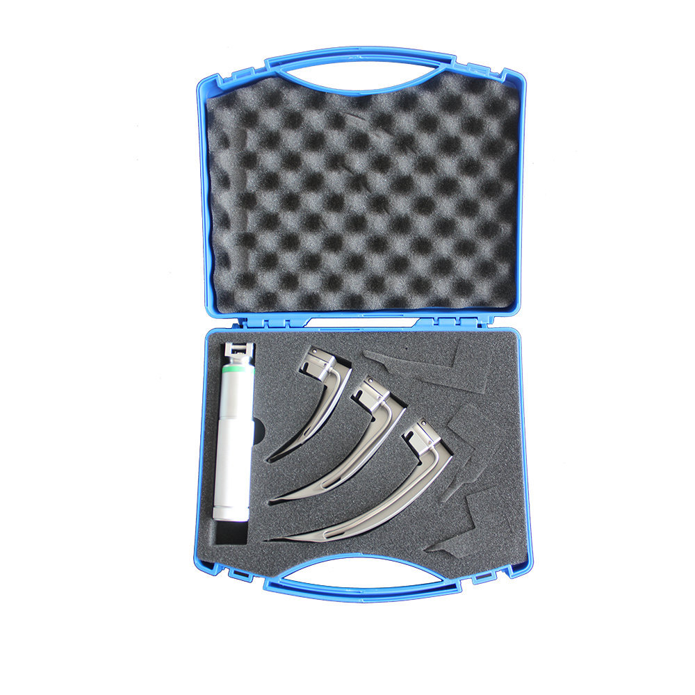 医用麻醉咽喉镜气管插管急救可拆卸成人儿童型麻醉咽喉镜细手柄