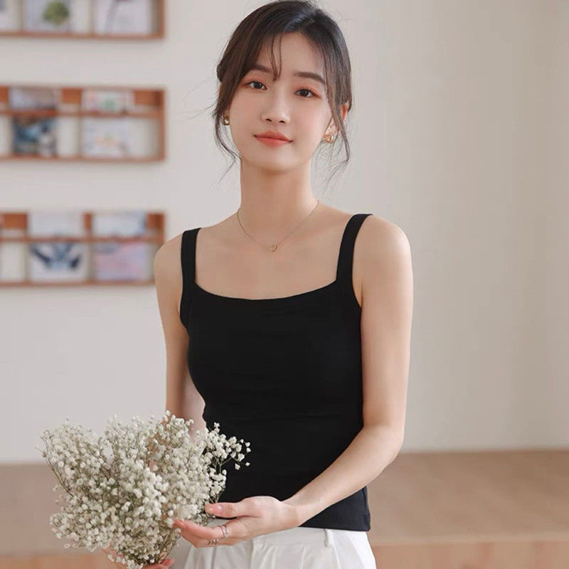 新款春夏季吊带背心女修身打底内穿上衣性感显瘦百搭内衣批发出口