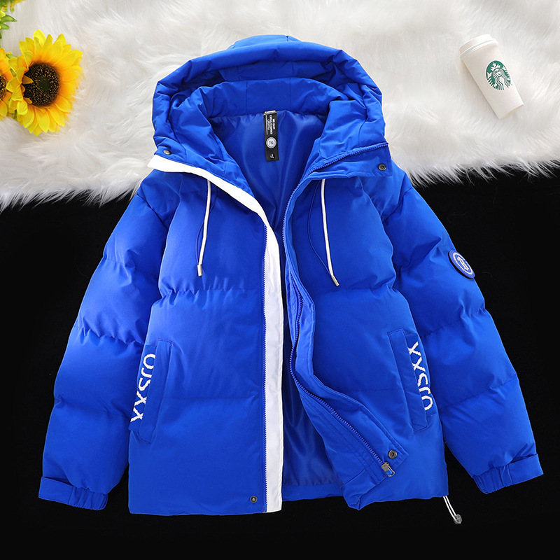 Men's Cotton Clothes Autumn and Winter Hooded Cotton-Padded Coat Men's Clothing 2023 New Fashion Brand Thermal Cotton Coat Jacket