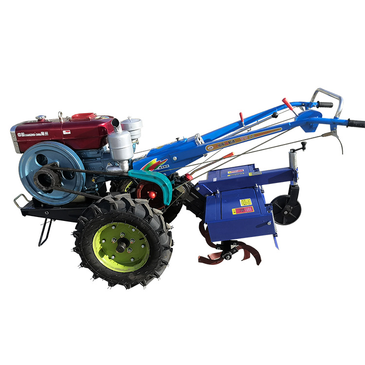 小型手扶式旋耕机 土地农用手扶车拖拉机图片 手扶拖拉机旋耕机