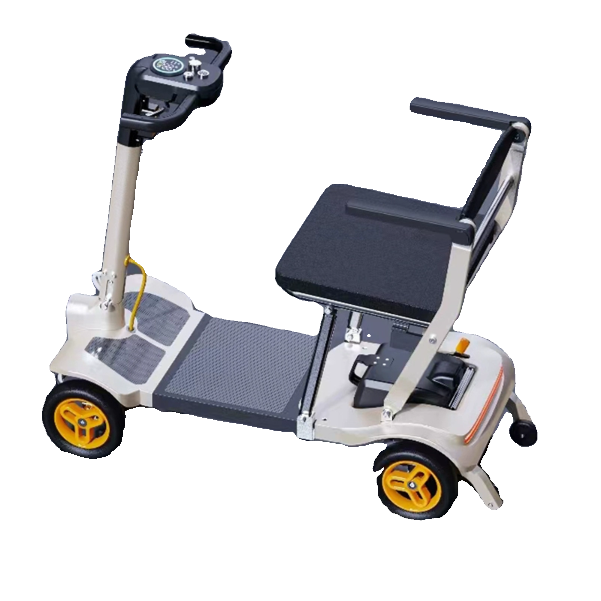 小飞哥代步车四轮电动轮椅残疾人家用专用电瓶车老年可折叠助力车