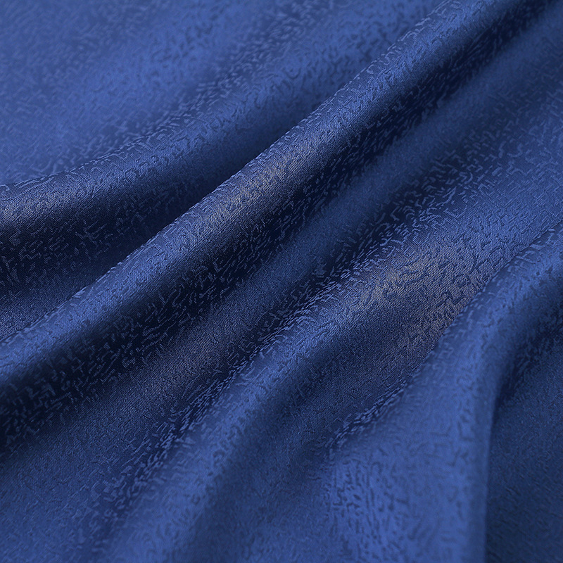 威旺纺织 仿真丝高密芝麻点提花面料 唐装汉服旗袍连衣裙面料