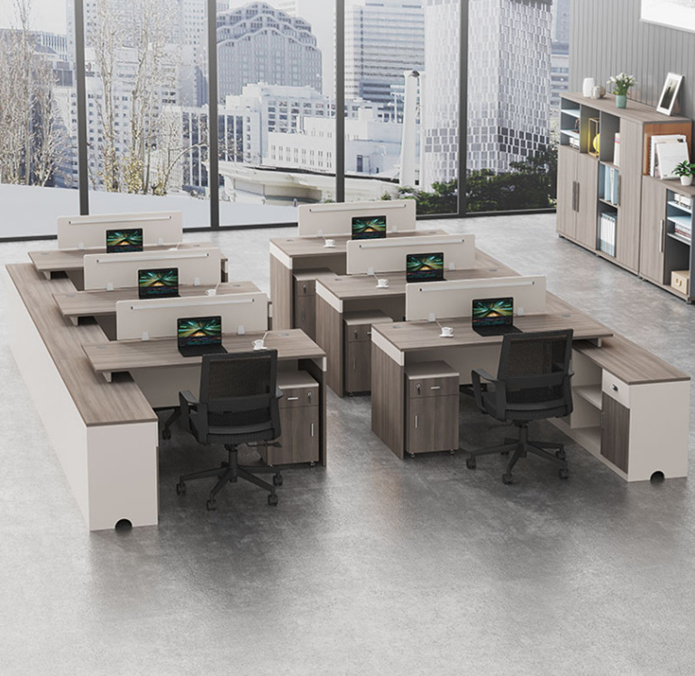 t型屏风办公桌人