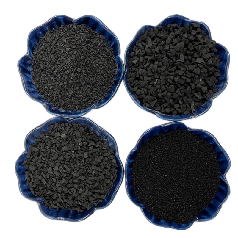 颗粒塑胶跑道操场草坪垫底用废旧轮胎颗粒橡胶制品用再生胶粉062