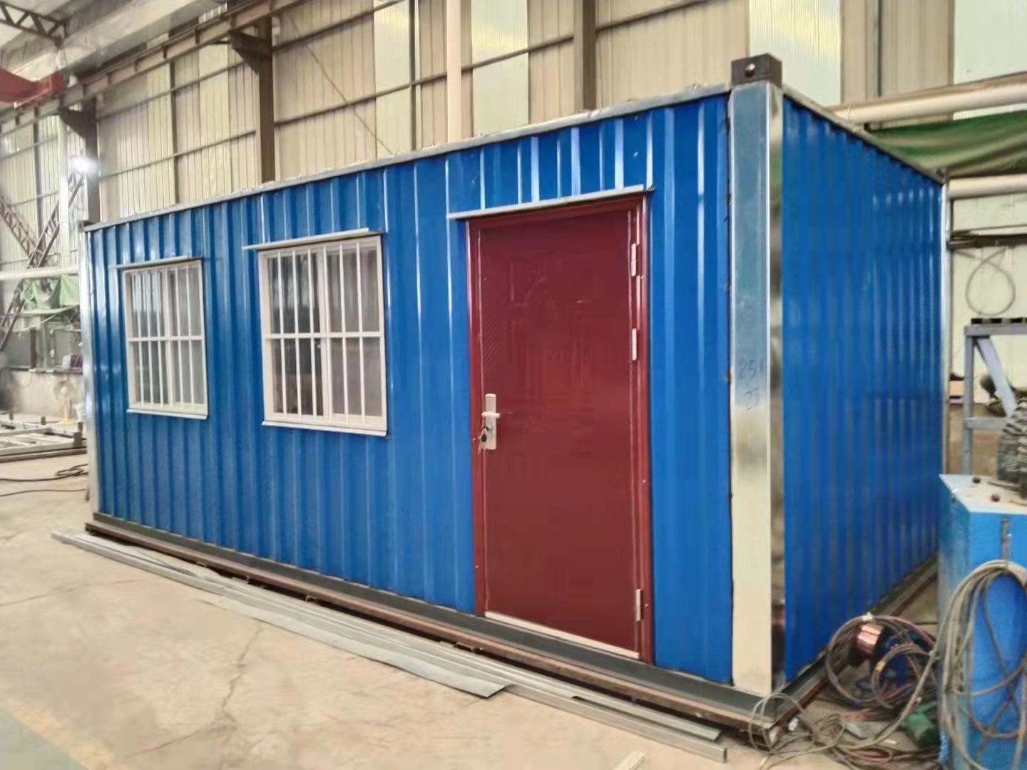 标准集装箱房 工厂直发 唐山可移动彩钢活动房3x6m 集装箱房屋