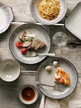 日式菜盘家用一人食餐具套装ins风特别好看的盘子陶瓷碗深盘碟子