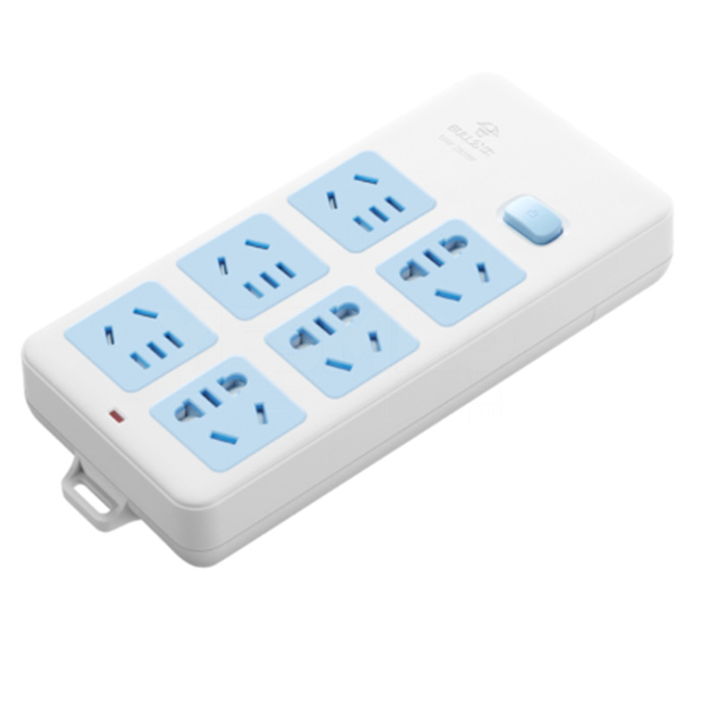 棉湖电木爆款防摔防爆无线插座黑色电源插线板移动式转换地拖插座