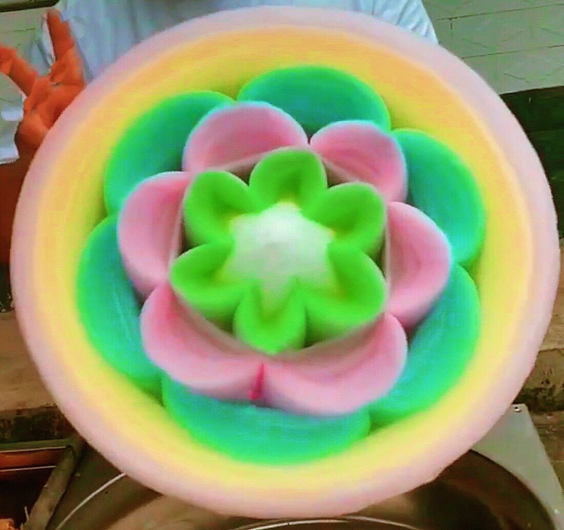 5斤 棉花糖机器专用彩糖花式大颗粒原料水果味彩色砂糖通用