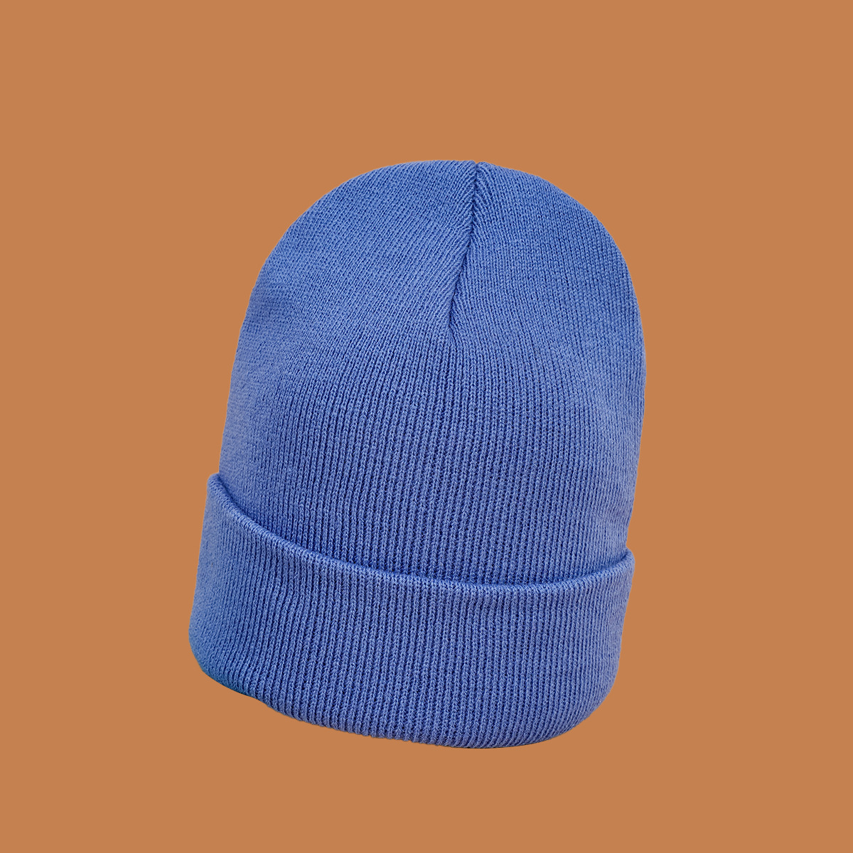 纯色帽子时尚滑板鞋针织帽男潮流百搭嘻哈毛线帽秋冬韩版女保暖