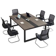 职员办公桌椅组合4/6人位办公室电脑桌双人工位简约现代财务桌子