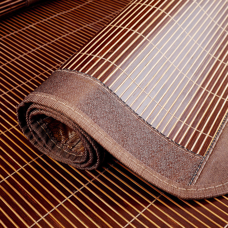 竹席沙发垫夏季客厅防滑凉席坐垫夏天款皮沙发套罩藤竹垫子盖布巾