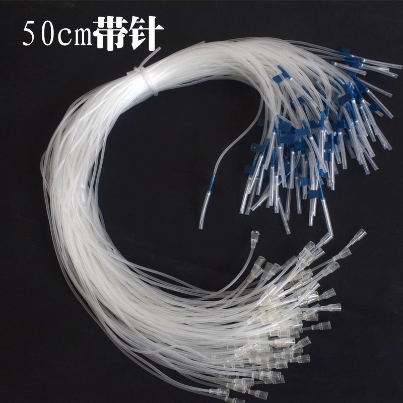 兽用打针输液针塑料管方便针软管针头一次性输液针头延长线猪专用