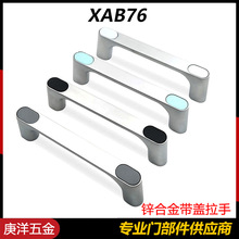 XAB76-100/120锌合金带盖拉手KMH-100/120铸造带盖罩把手实心提手