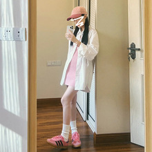 粉色包臀短裙子夏季性感辣妹初春2024新款小个子吊带连衣裙套装女