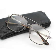 新款时尚眼镜框架男女大框防蓝光眼镜方形全框潮流眼镜架平光配镜