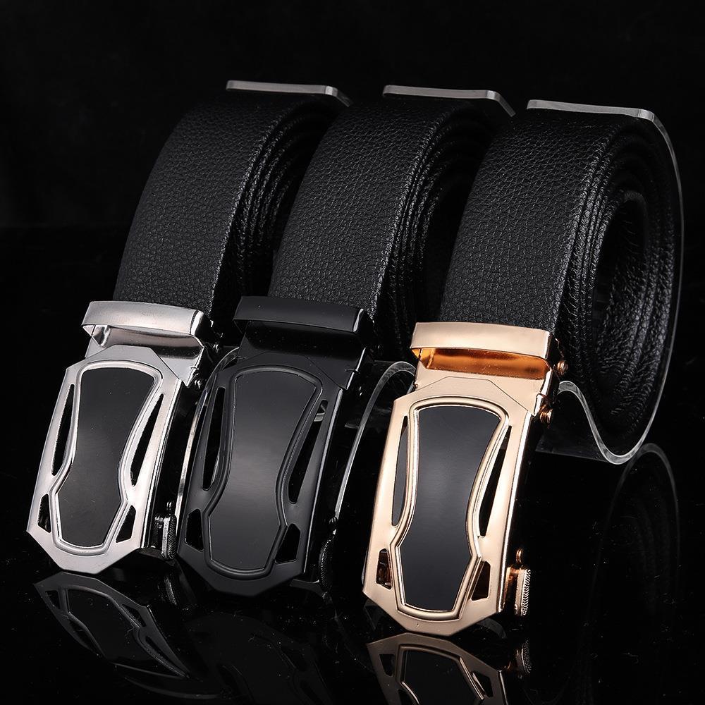 stall hot selling belt men‘s casual all-matching sports car type comfort click belt kuaishou and douyin live broadcast gift belt