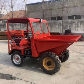 外贸出口液压翻斗车 四驱前卸式翻斗车 工地用沙石混凝土搬运车