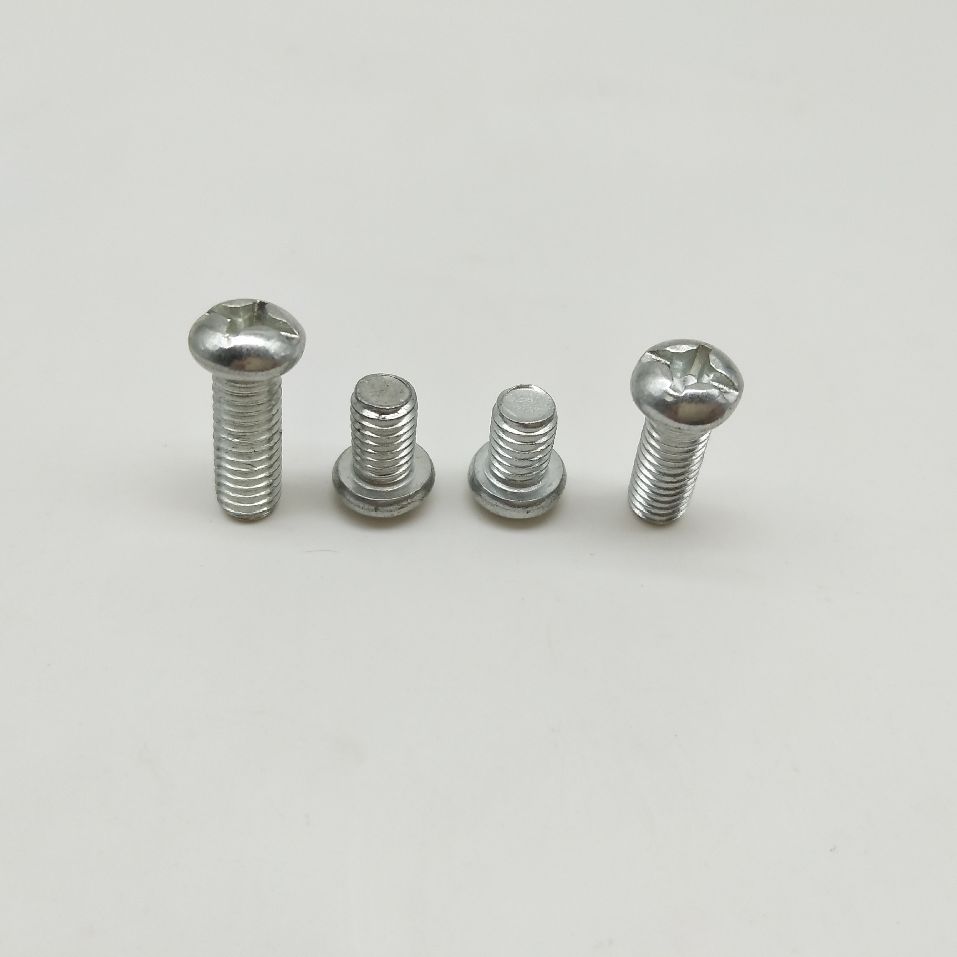 厂家直供圆头十字螺丝螺栓 盘头十字螺栓 英制元机m5/32*6-40白锌